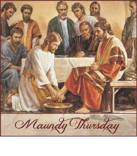 images of maundy thursday
